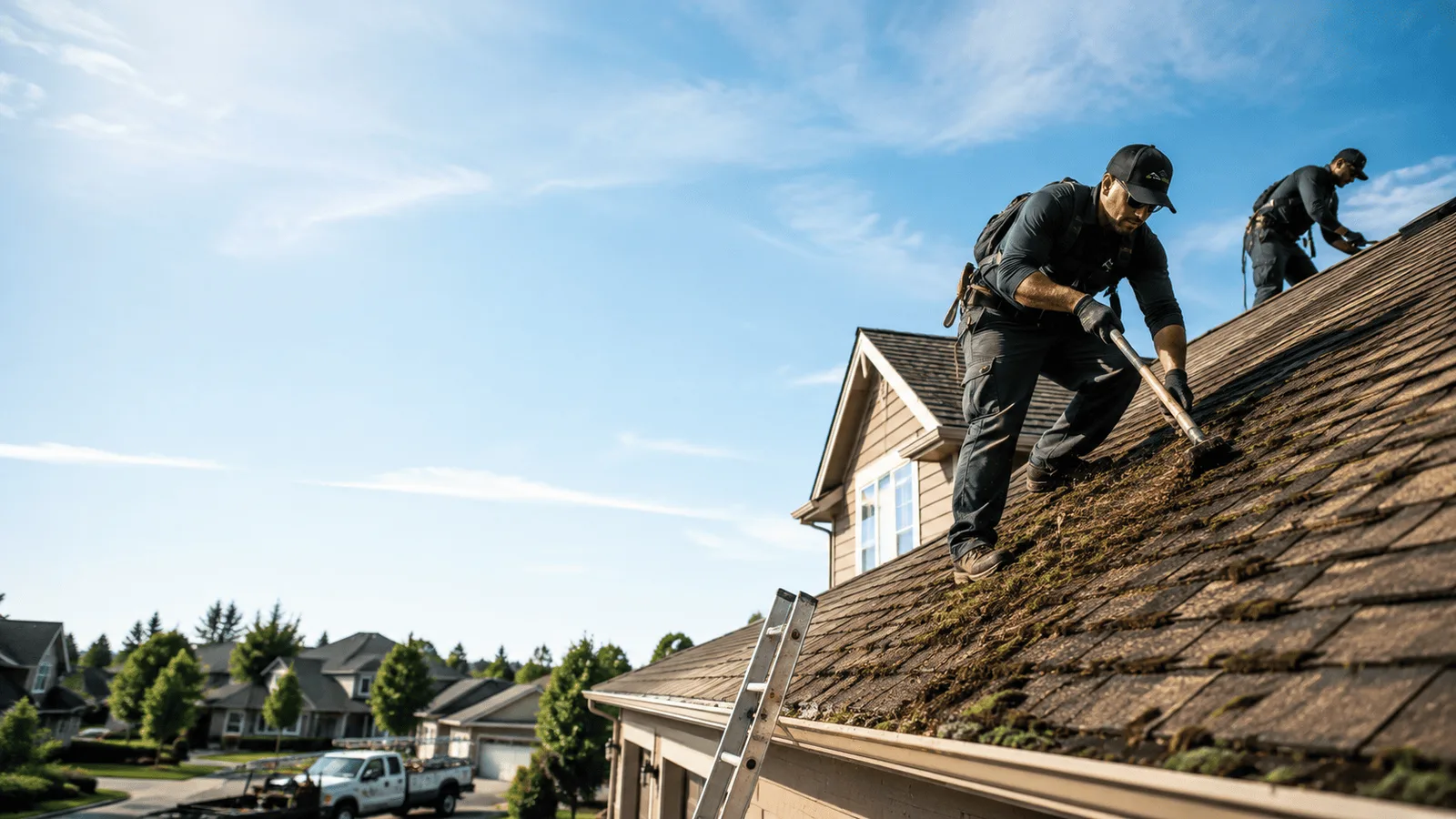 Roof Moss Removal in Haven, KS near me